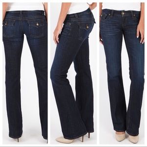 Kut From The Kloth Kate Low Rise Boot Cut Jeans